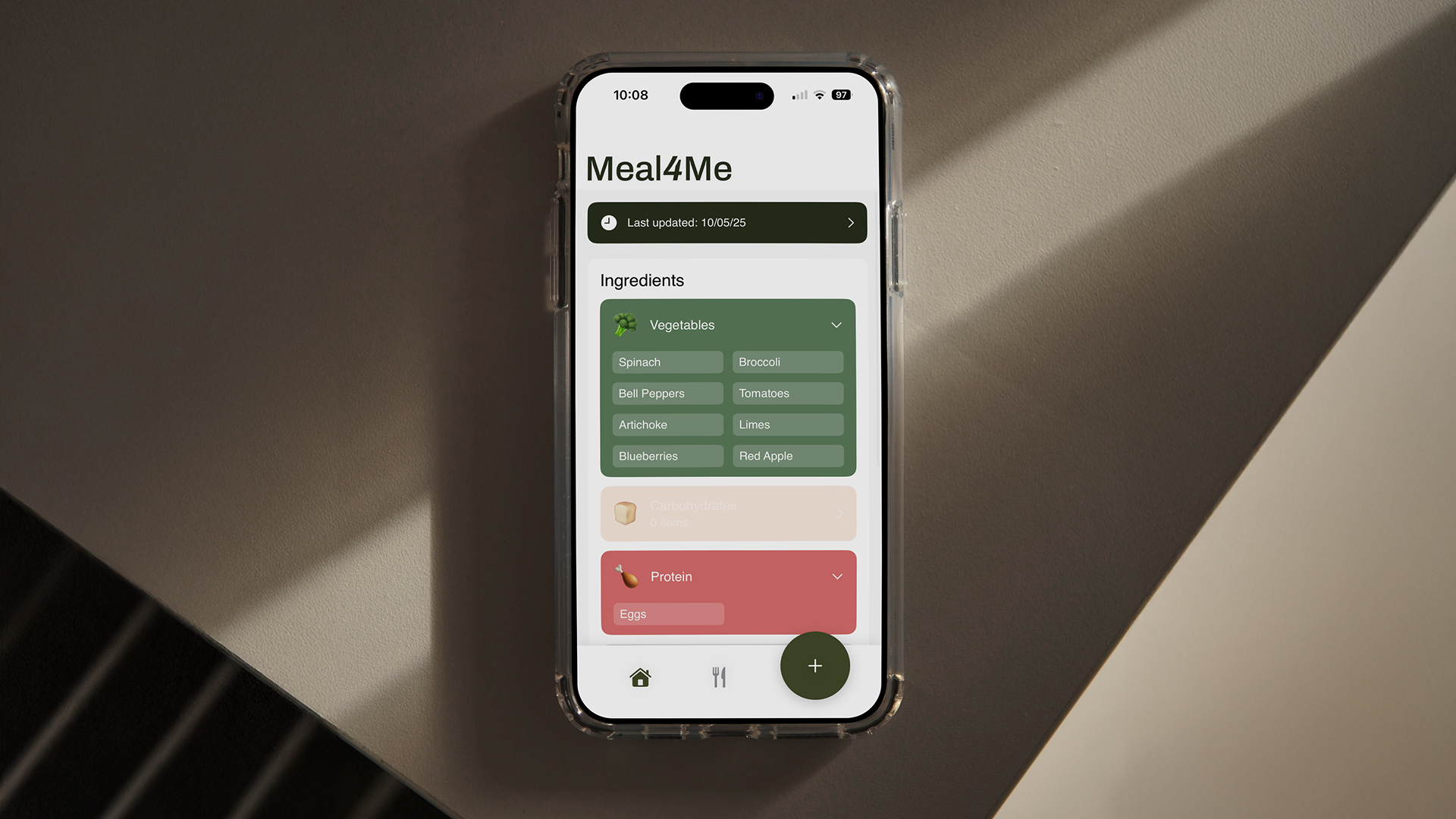 Meal4Me AI recipe assistant